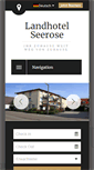 Mobile Screenshot of landhotel-seerose.de